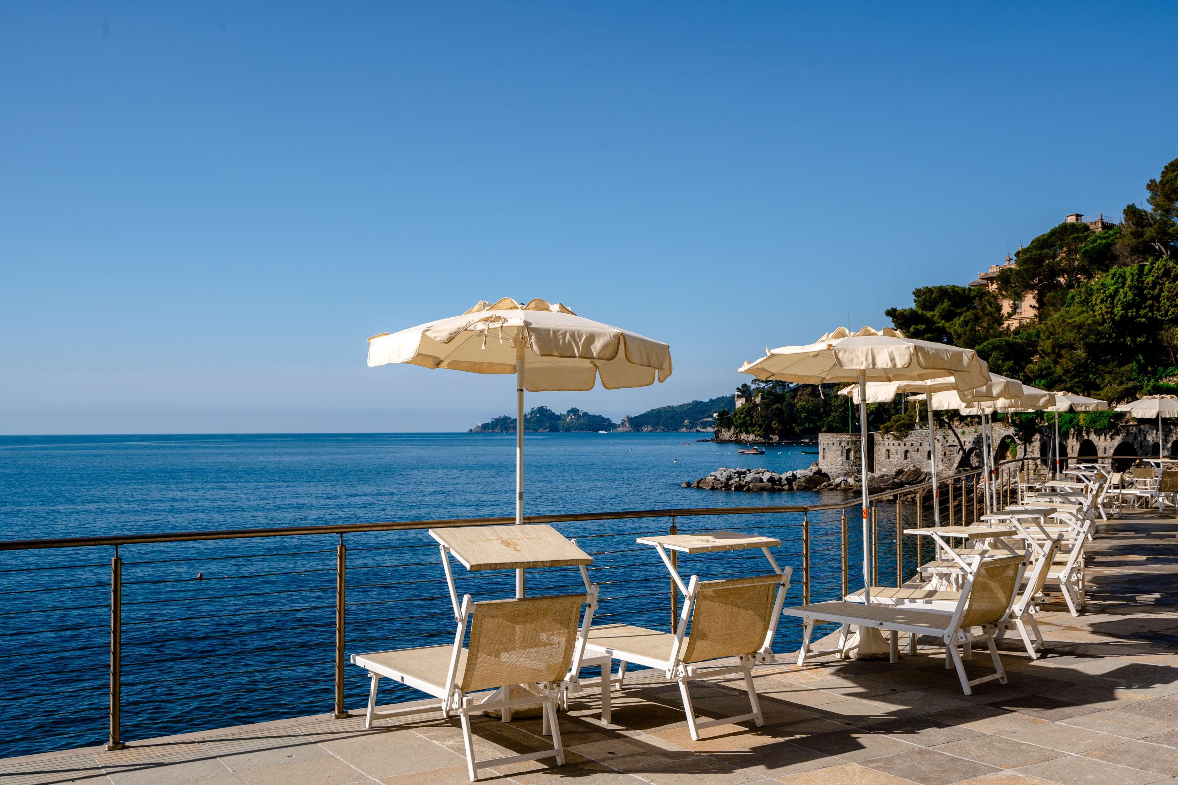 Excelsior Palace Portofino Coast Rapallo Luaran gambar View of the sea from the hotel