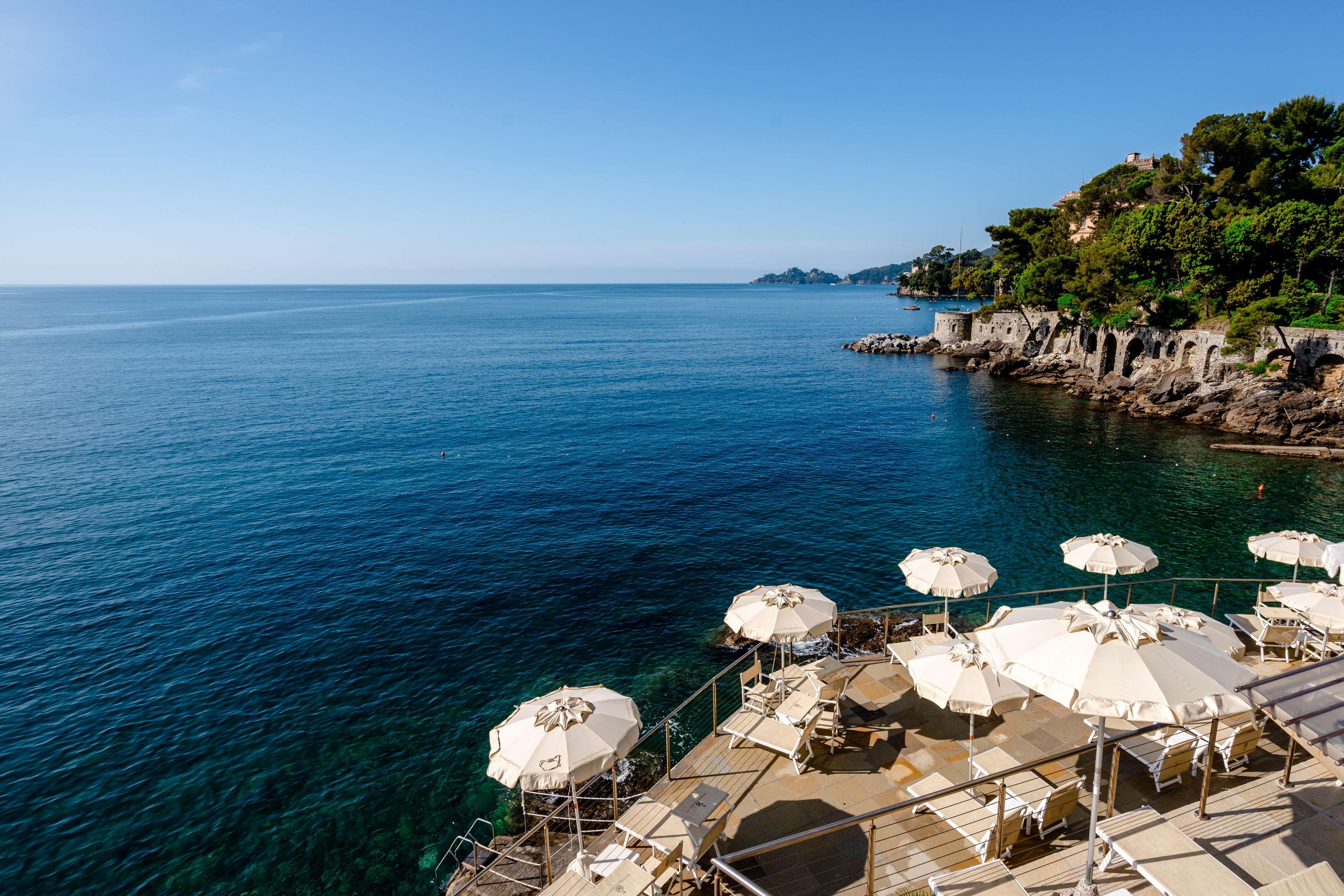 Excelsior Palace Portofino Coast Rapallo Luaran gambar View of the sea from the hotel